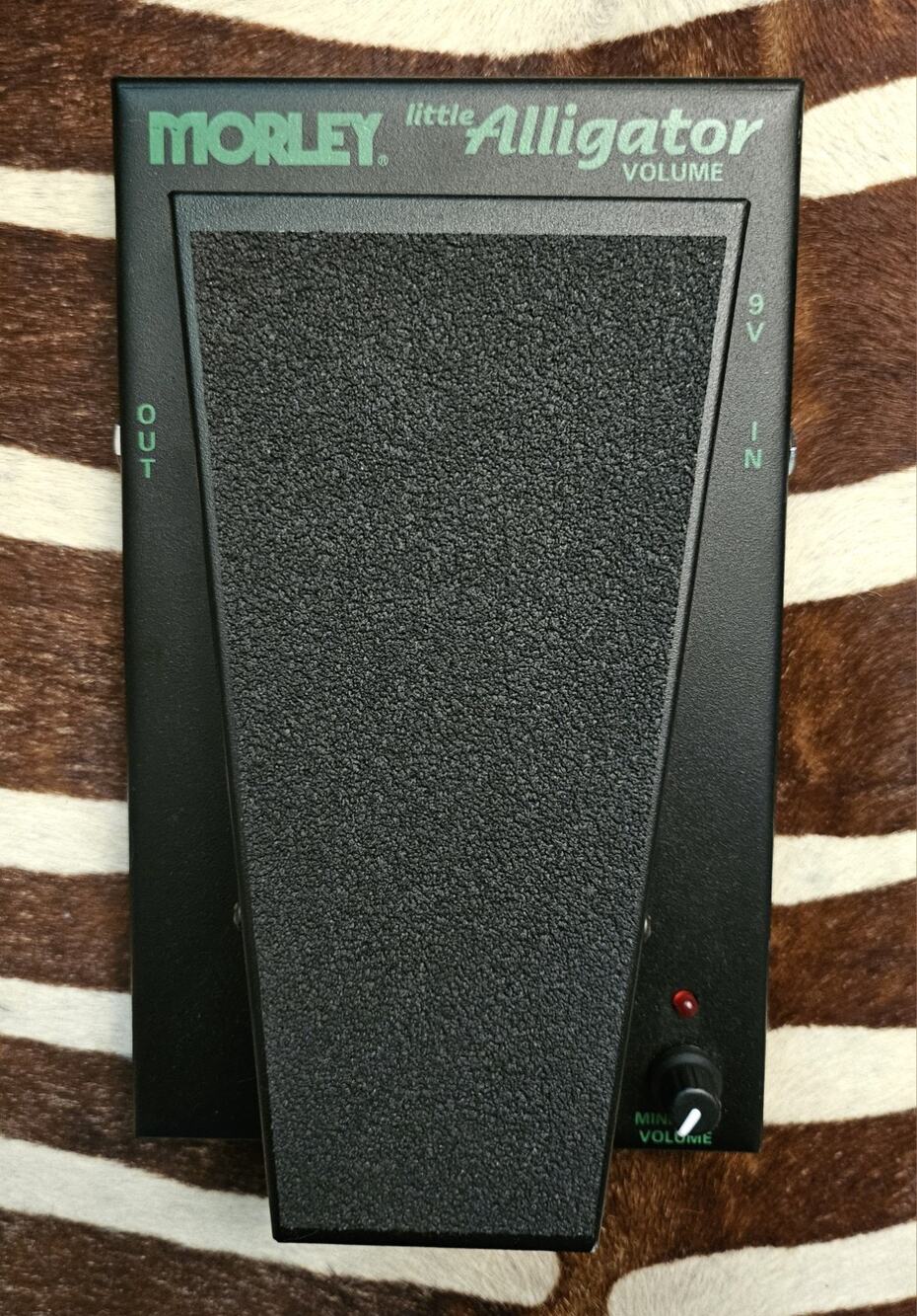 Morley Steve Vai Little Alligator Volume Pedal Guitar Steel Free USA Shipping